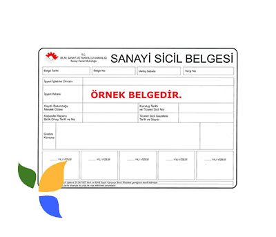 Sanayi Sicil Belgesi